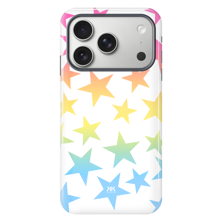 Rainbow Stars Phone Case - Tough Case - iphone-17-pro