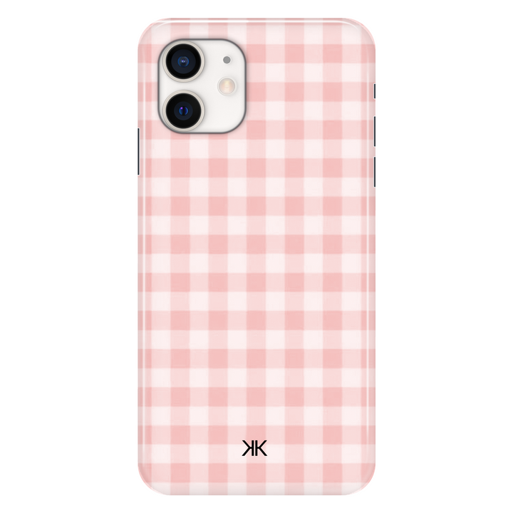 Gingham Red phone case for iPhone 12