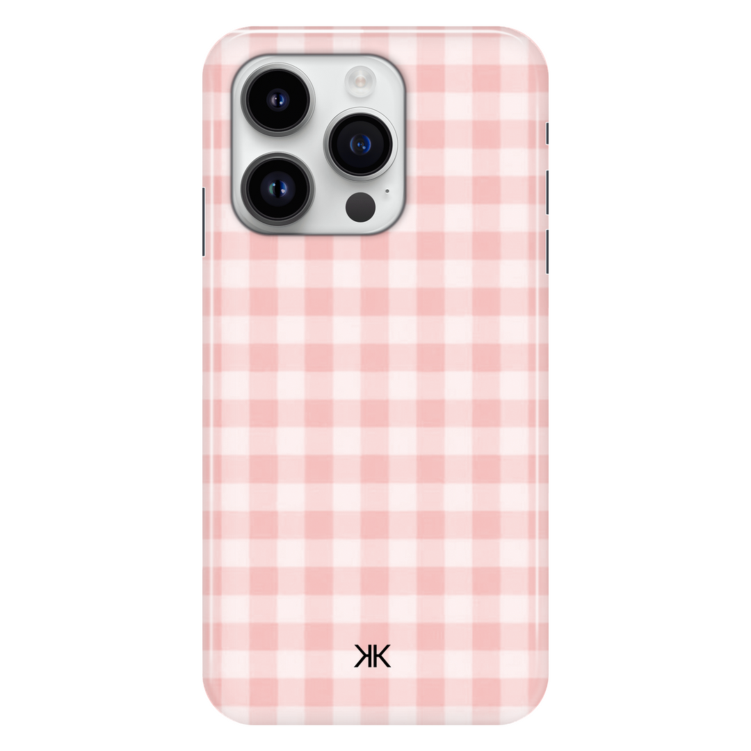 Gingham Red phone case for iPhone 14 Pro
