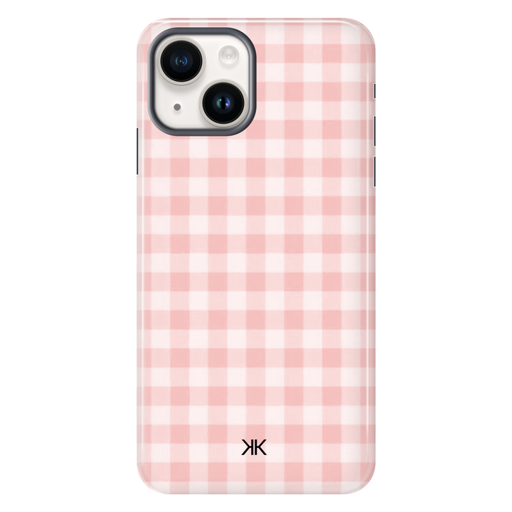 Gingham Red Phone Case - Tough Case - iphone-14