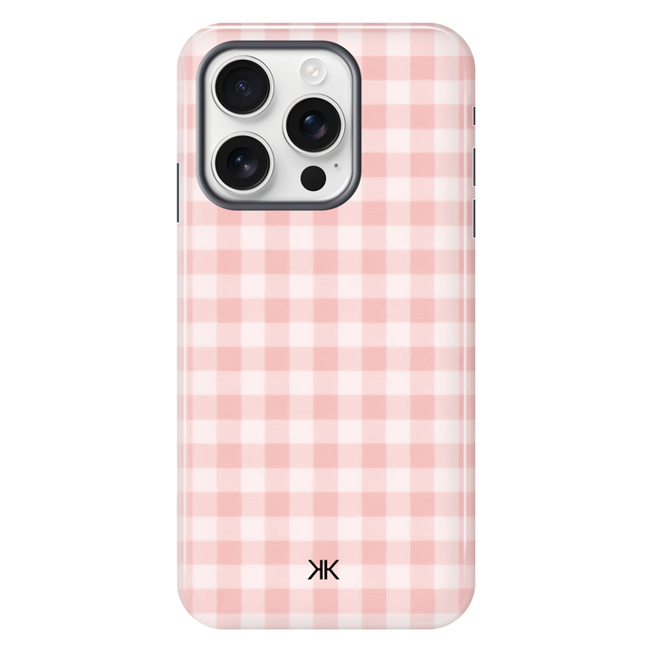 Gingham Red Phone Case - Tough Case - iphone-16-pro