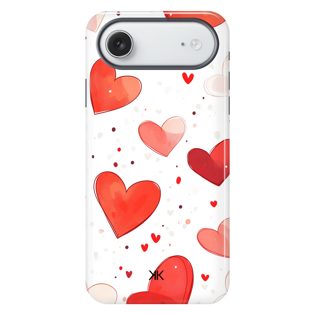 Red Hearts Phone Case - Tough Case - iphone-17-air