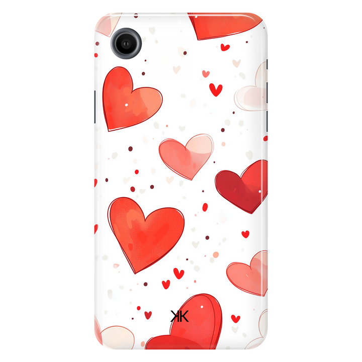 Red Hearts Phone Case - Tough Case - iphone-xr