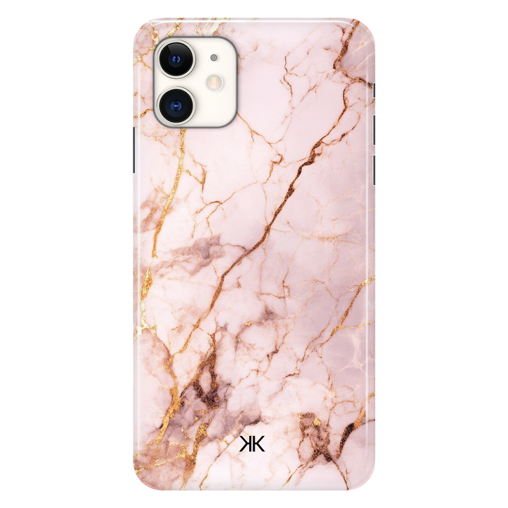 Rose Gold Marble phone case for iPhone 11