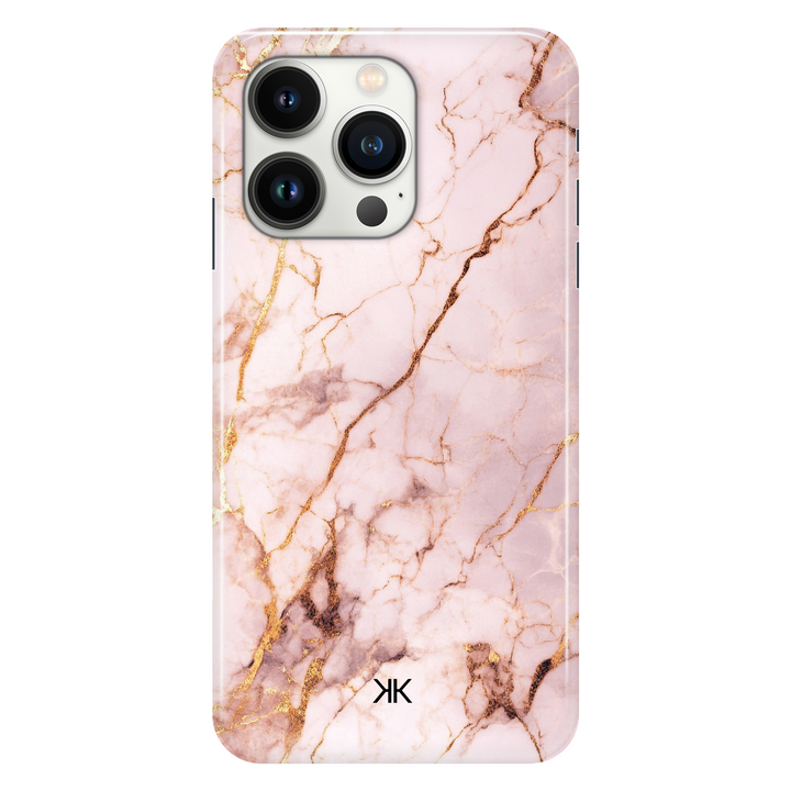 Rose Gold Marble phone case for iPhone 13 Pro