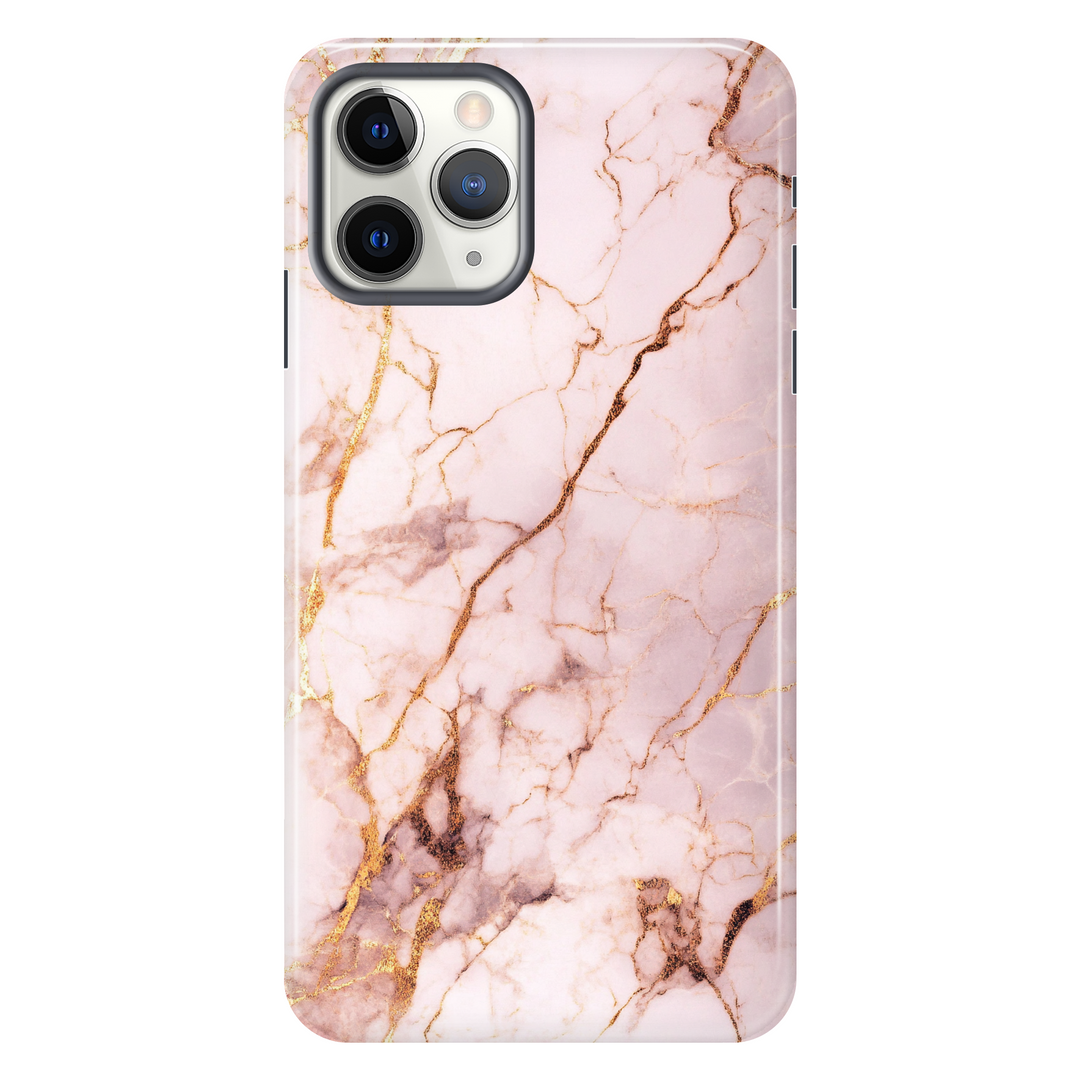 Rose Gold Marble tough phone case for iPhone 11 Pro