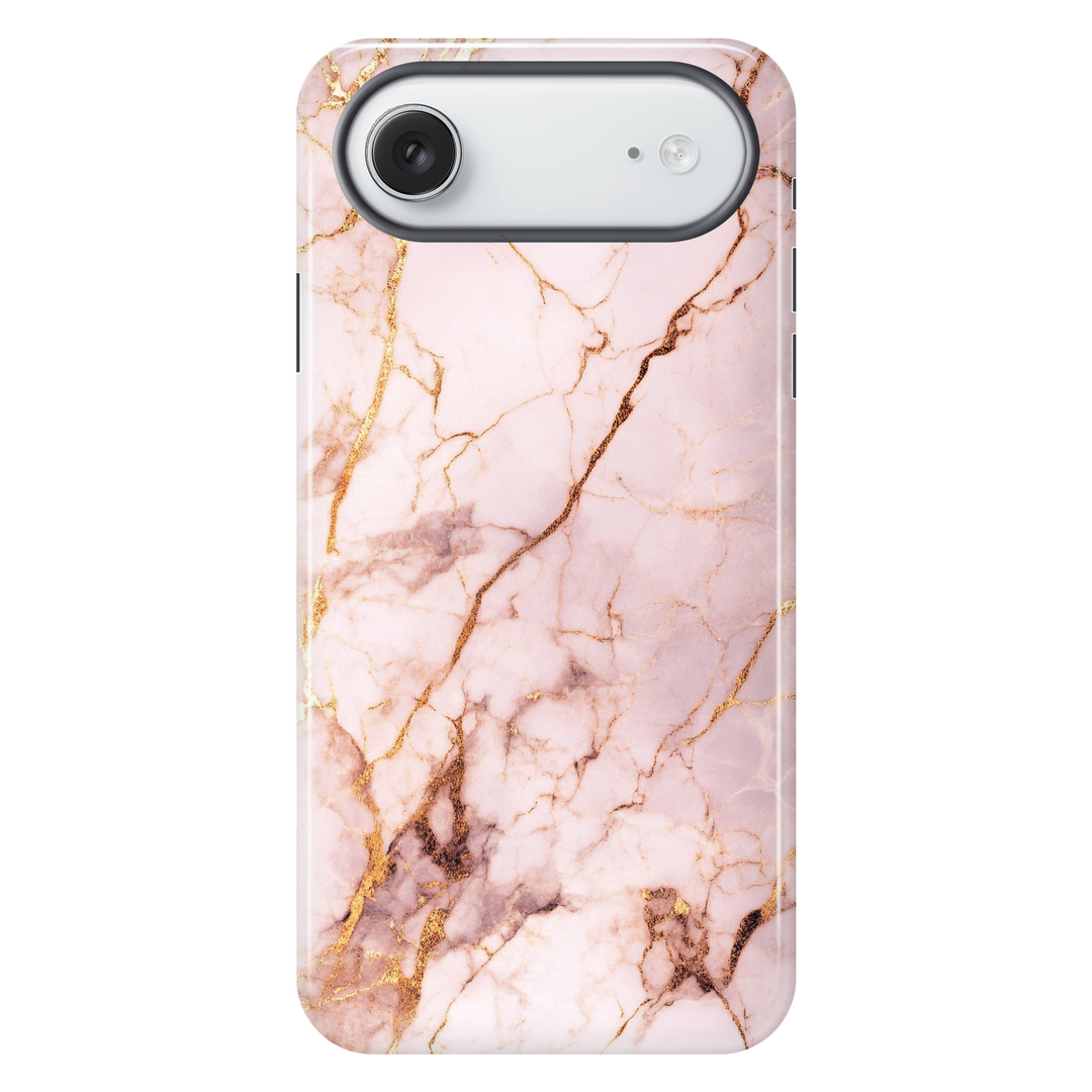 Rose Gold Marble tough phone case for iPhone 17 Air