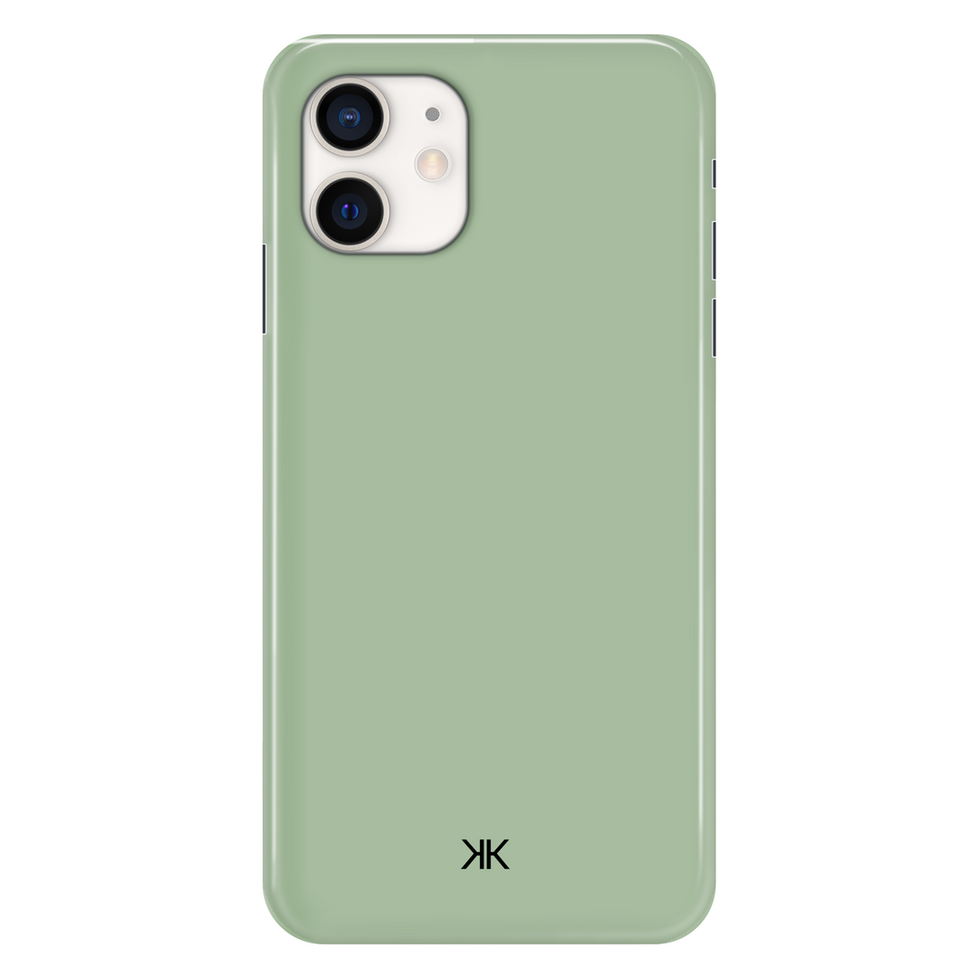 Pastel Sage phone case for iPhone 12