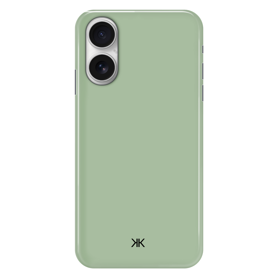 Pastel Sage phone case for iPhone 16