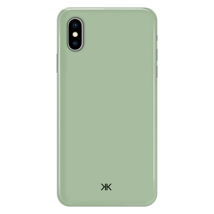 Pastel Sage phone case for iPhone X