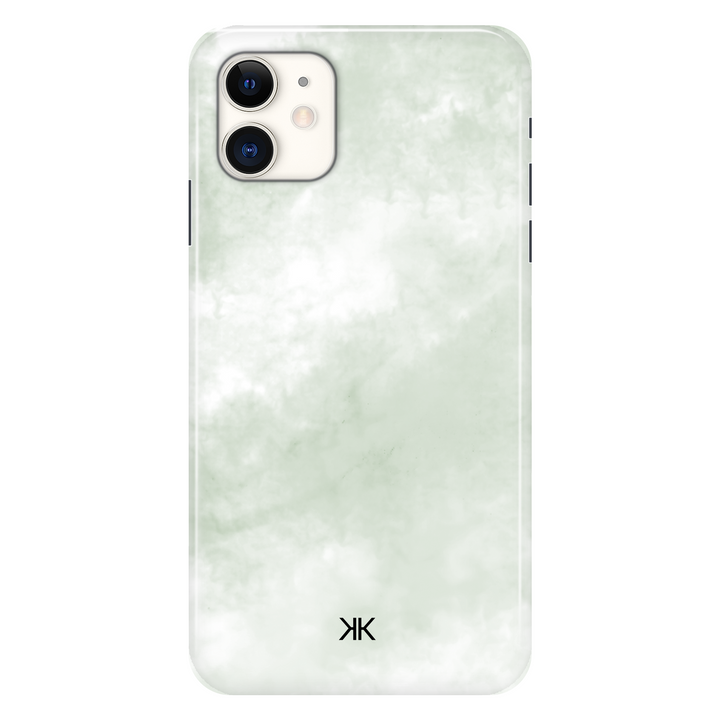 Pastel Sage Tie Dye phone case for iPhone 11