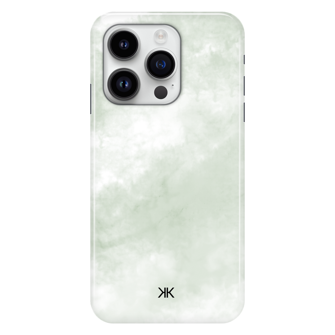 Pastel Sage Tie Dye phone case for iPhone 14 Pro