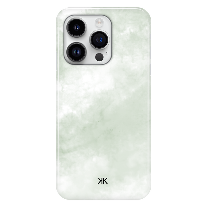 Pastel Sage Tie Dye phone case for iPhone 14 Pro