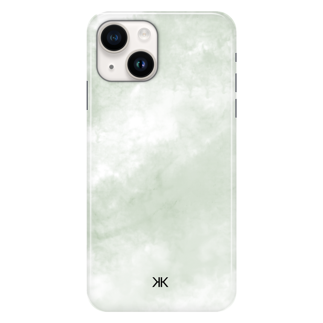 Pastel Sage Tie Dye phone case for iPhone 14