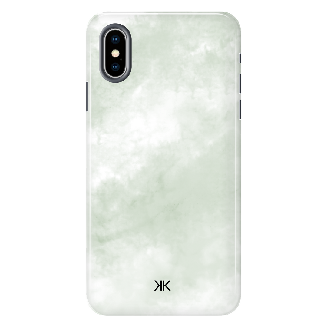 Pastel Sage Tie Dye Phone Case - Tough Case - iphone-x