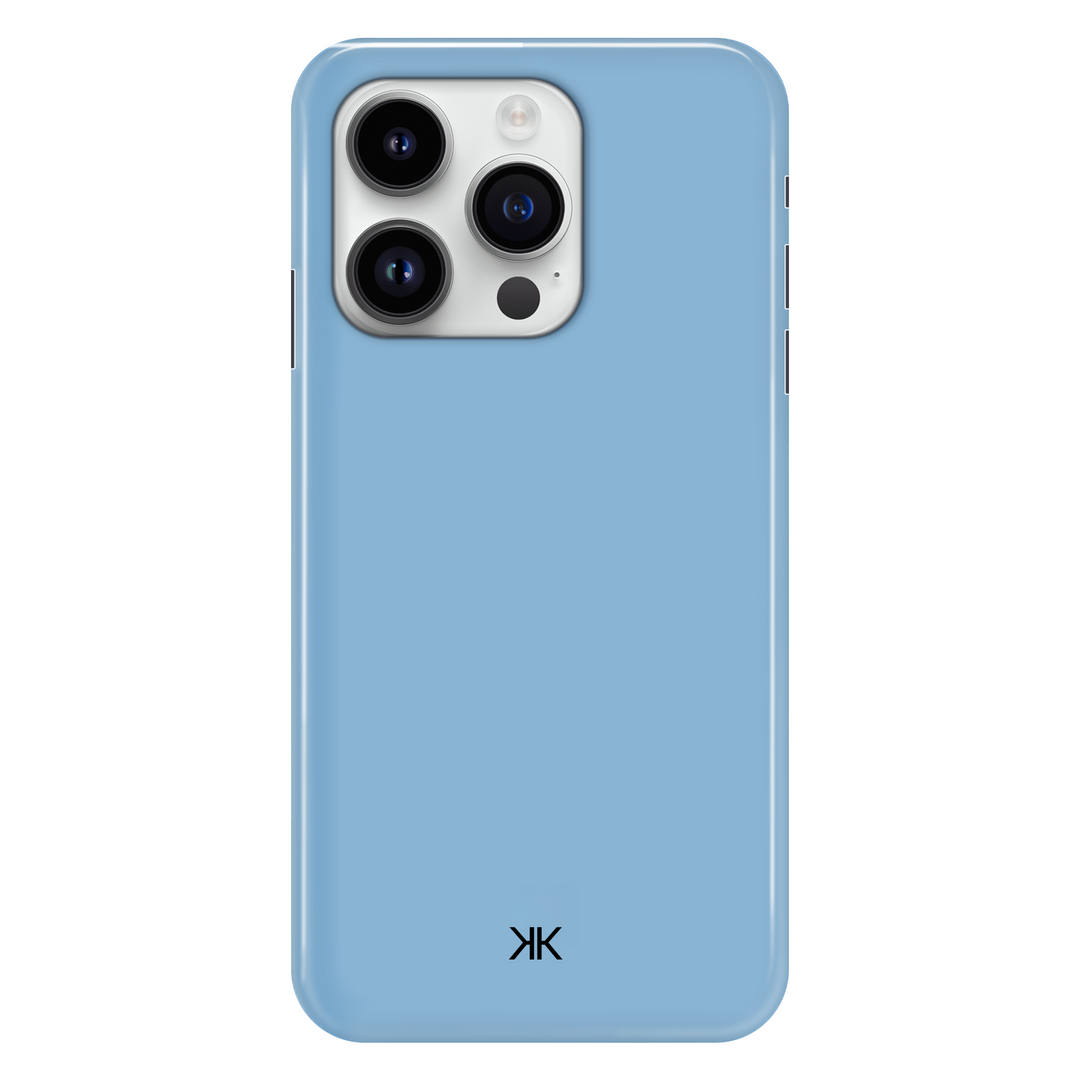 Pastel Blue phone case for iPhone 14 Pro