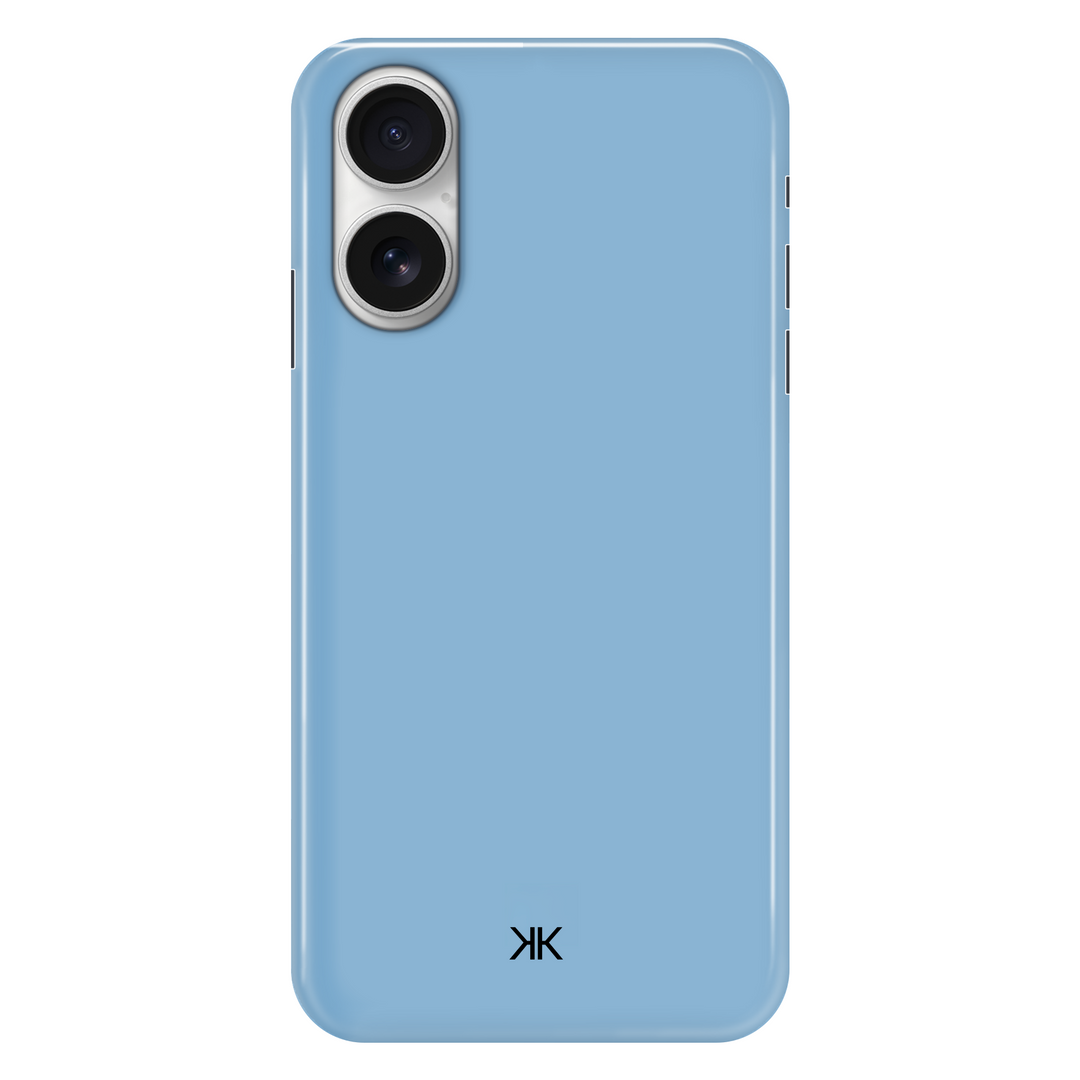Pastel Blue phone case for iPhone 16