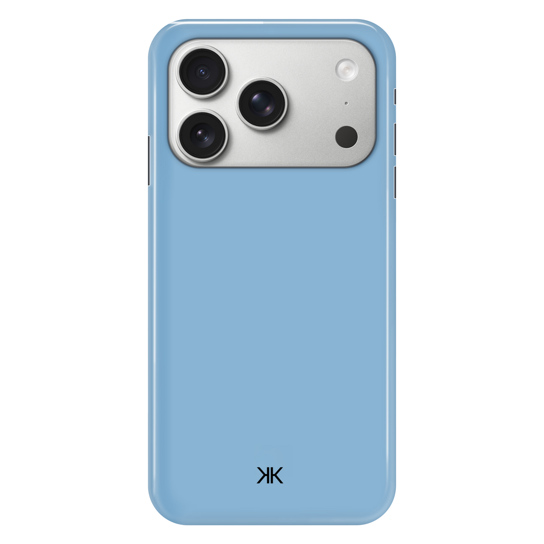 Pastel Blue phone case for iPhone 17 Pro