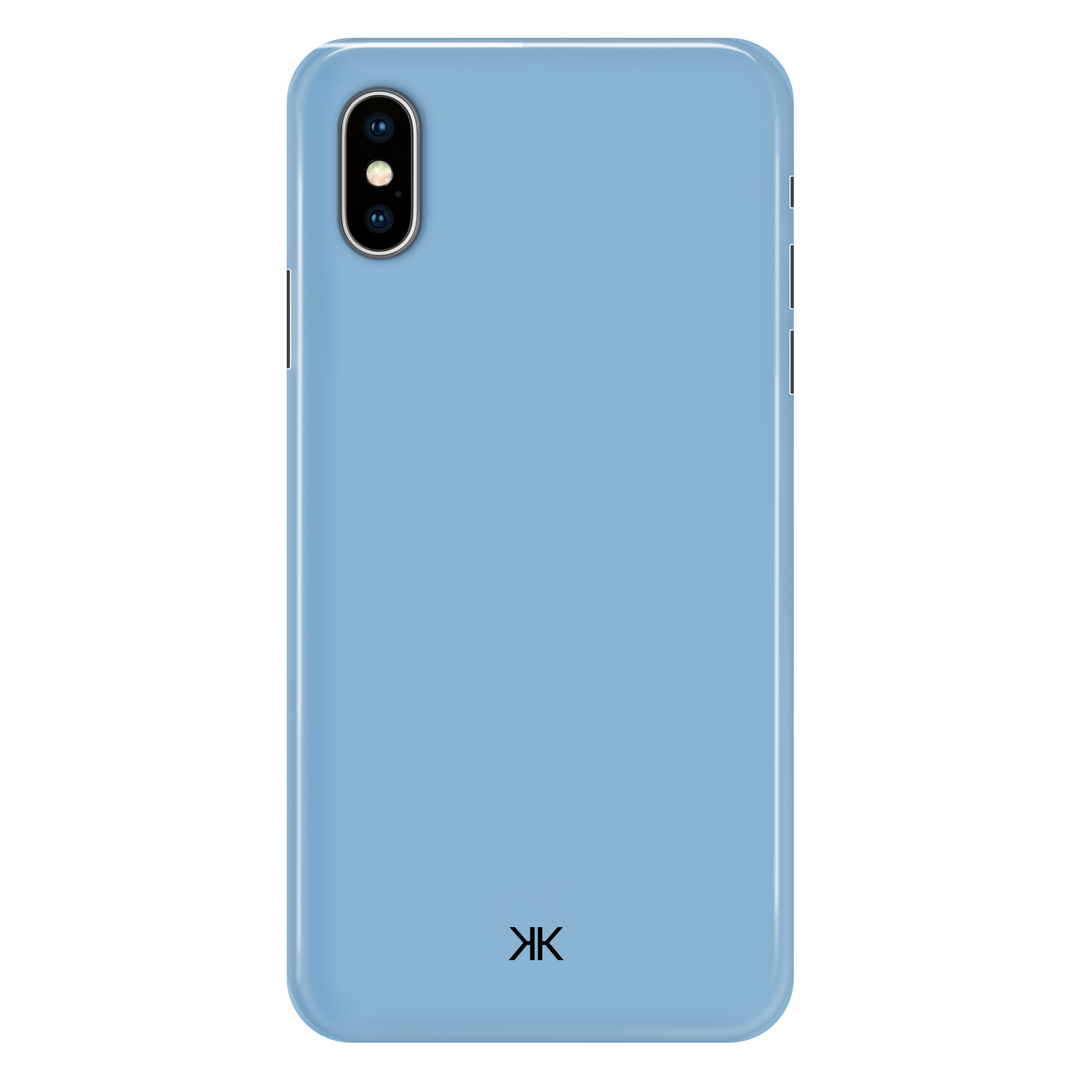 Pastel Blue phone case for iPhone X