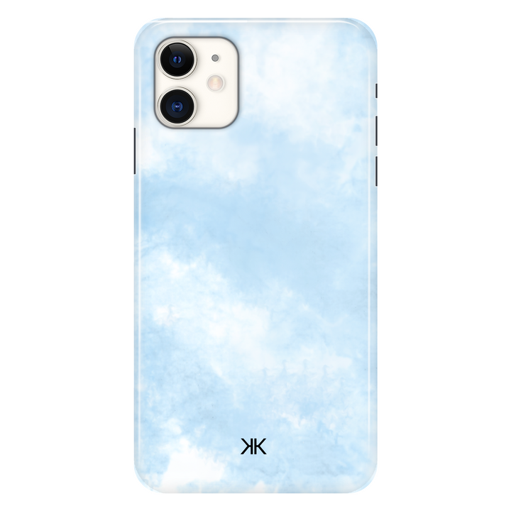 Pastel Blue Tie Dye phone case for iPhone 11
