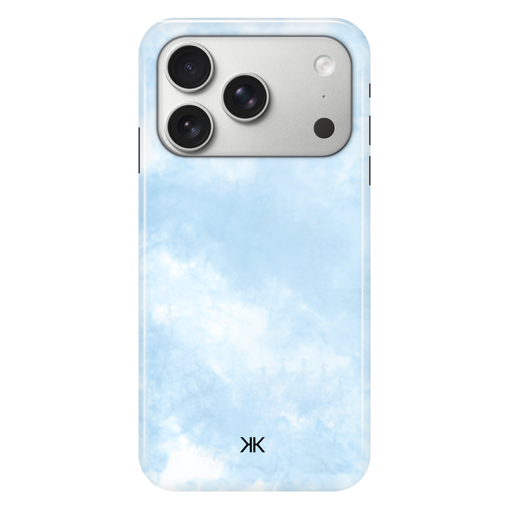 Pastel Blue Tie Dye phone case for iPhone 17 Pro