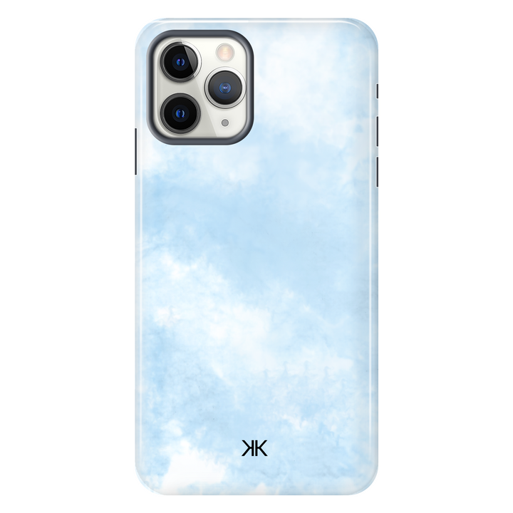 Pastel Blue Tie Dye Phone Case - Tough Case - iphone-11-pro