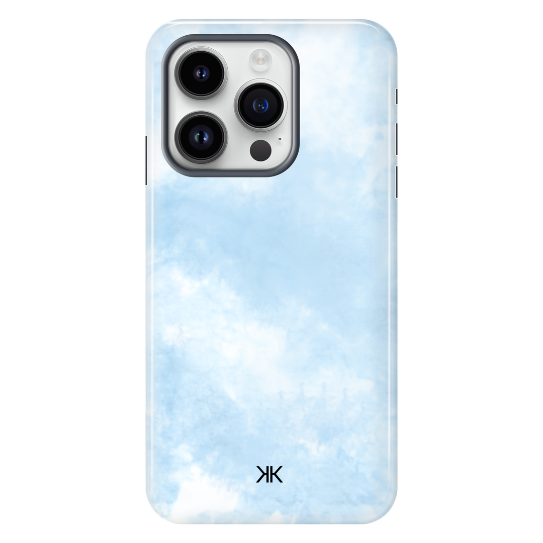 Pastel Blue Tie Dye Phone Case - Tough Case - iphone-14-pro