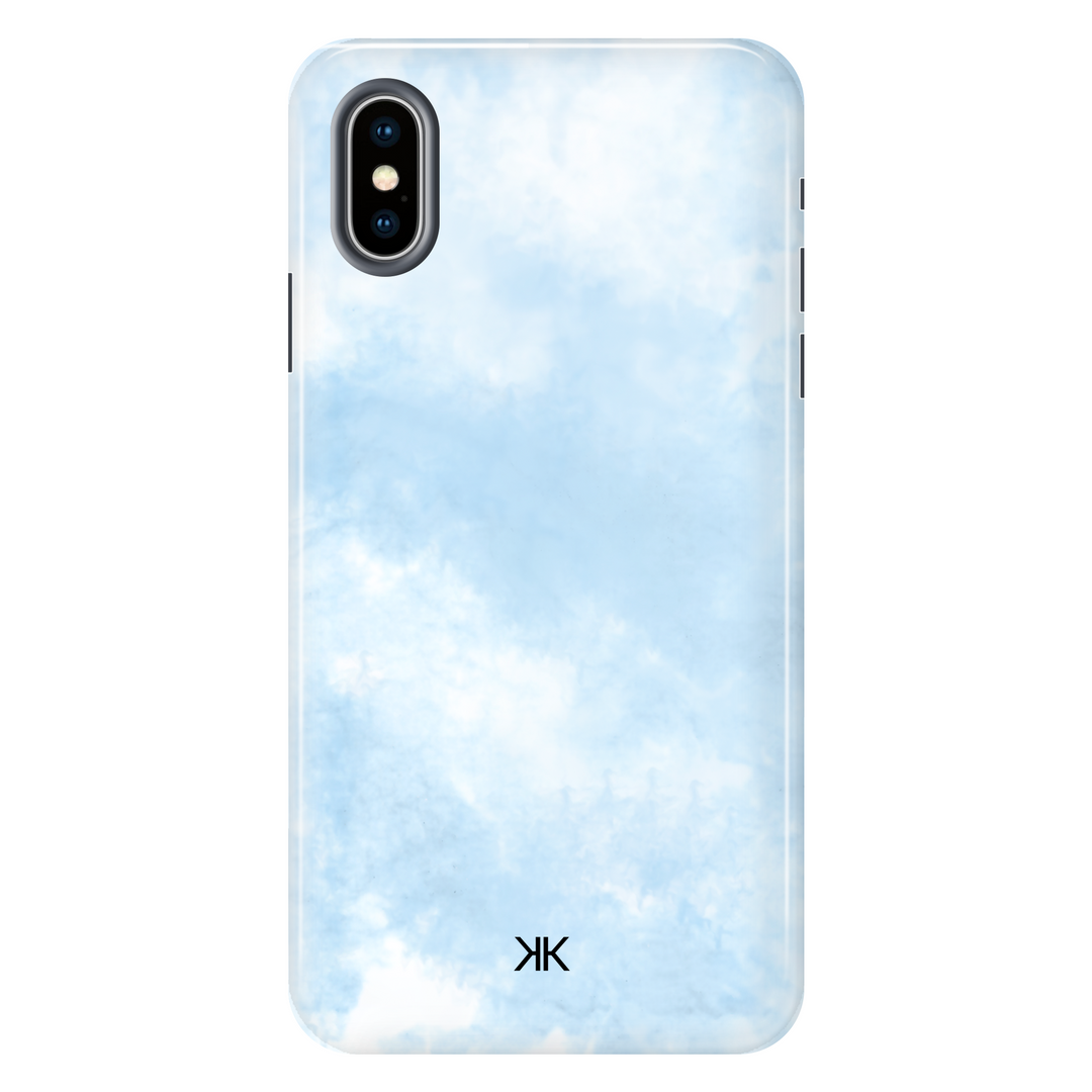 Pastel Blue Tie Dye Phone Case - Tough Case - iphone-x