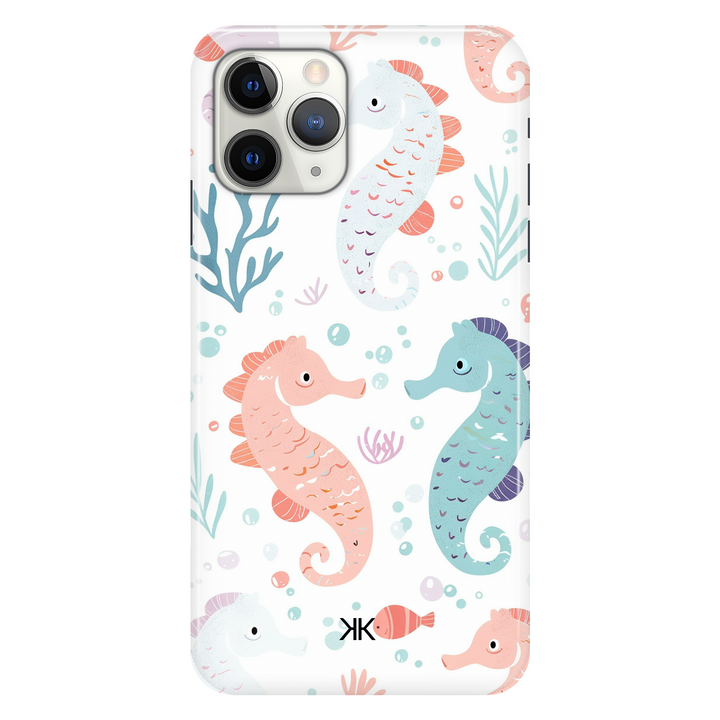 Seahorses phone case for iPhone 11 Pro