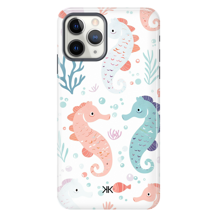 Seahorses tough phone case for iPhone 11 Pro