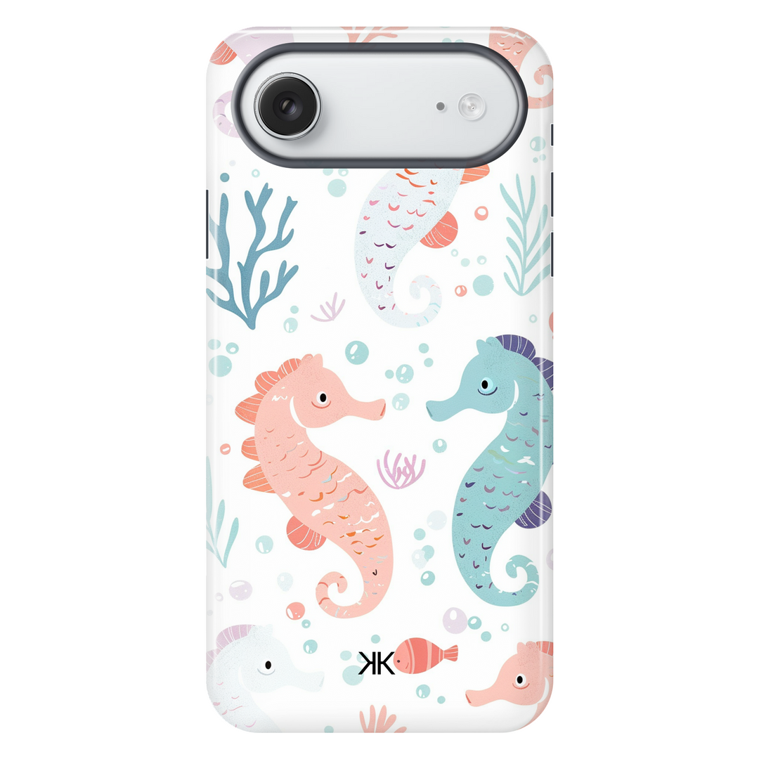 Seahorses tough phone case for iPhone 17 Air
