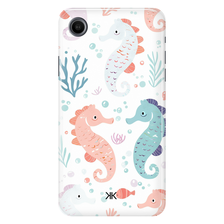 Seahorses tough phone case for iPhone XR