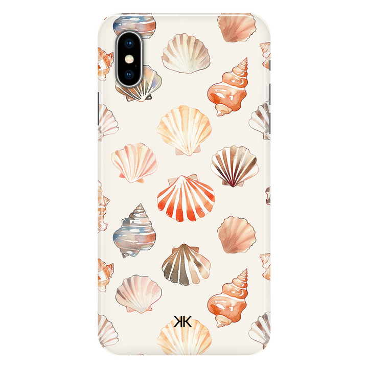 Seashells phone case for iPhone X