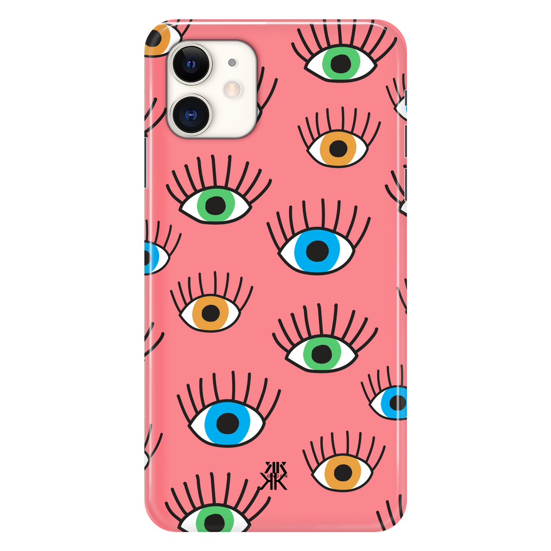 Eyes Pattern Phone Case - PhoneCase_KKDL_simplelineseyes_iphone-11.png