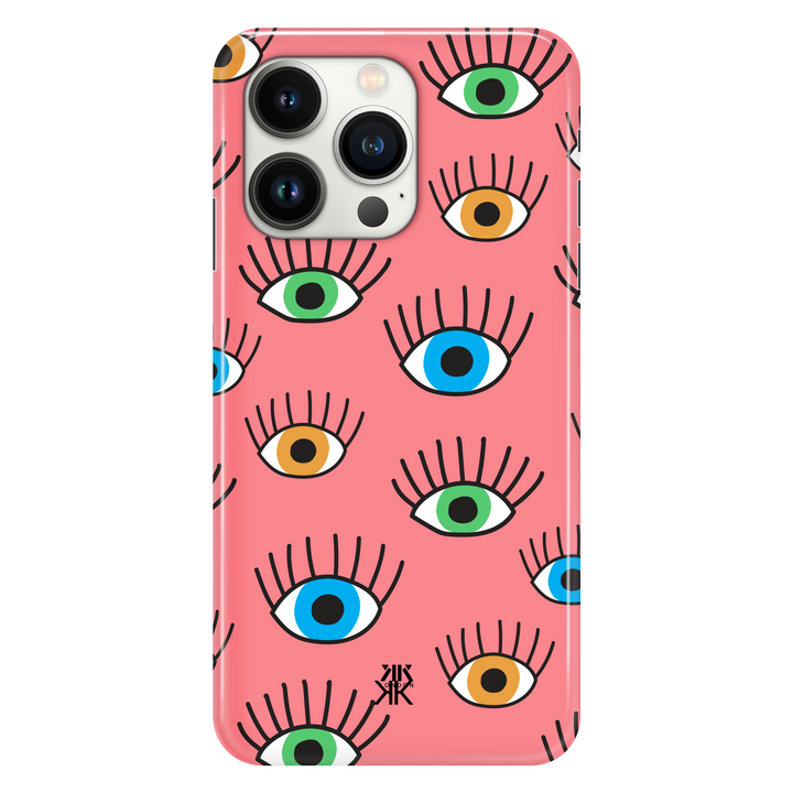 Eyes Pattern Phone Case - PhoneCase_KKDL_simplelineseyes_iphone-13-pro.png