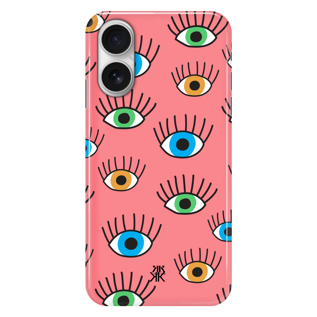 Eyes Pattern Phone Case - PhoneCase_KKDL_simplelineseyes_iphone-16.png