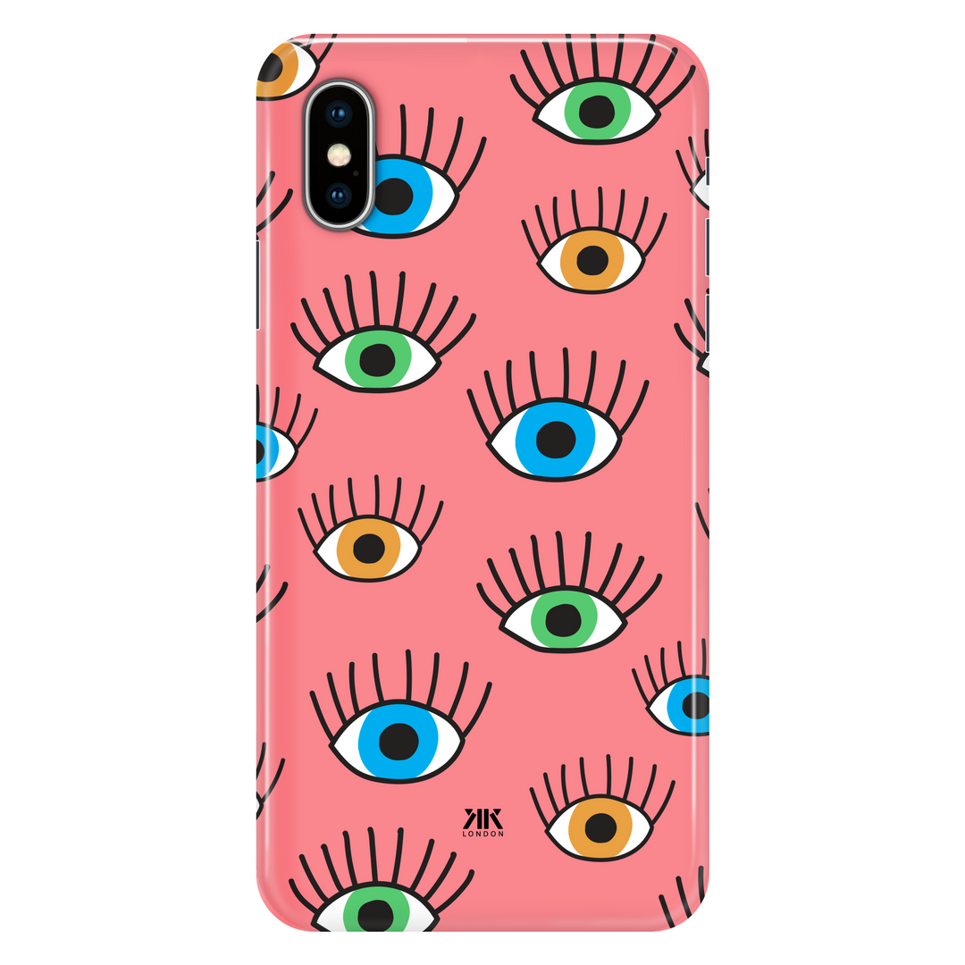 Eyes Pattern phone case for iPhone X
