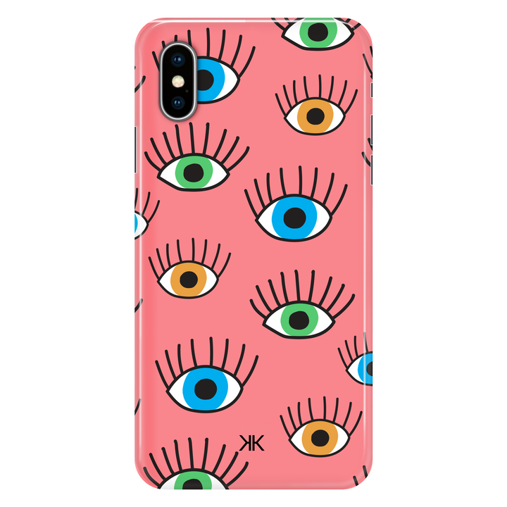 Eyes Pattern phone case for iPhone X