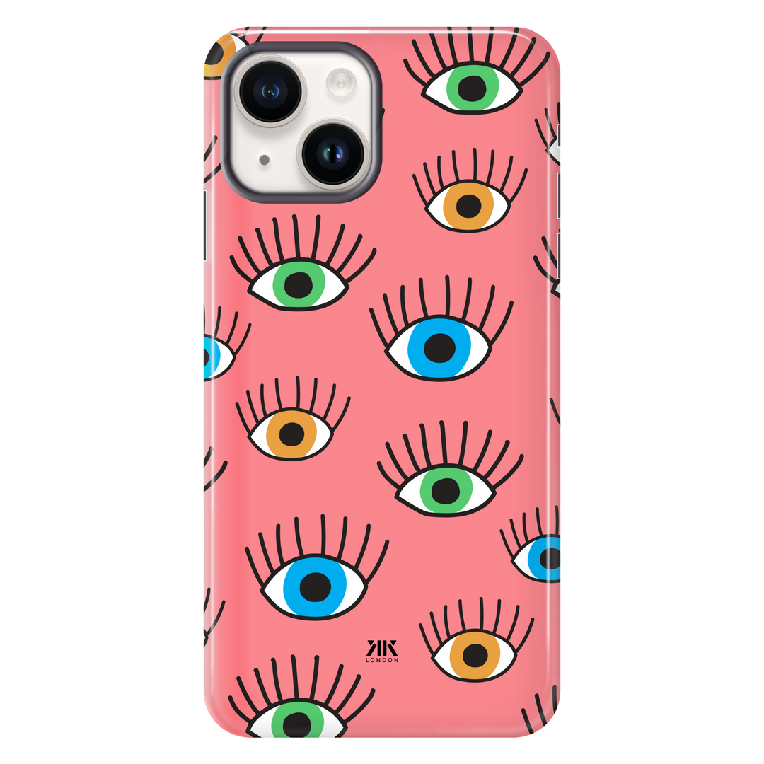 Eyes Pattern tough phone case for iPhone 14