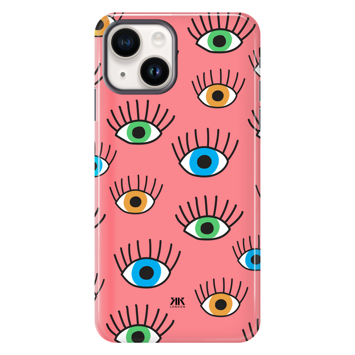 Eyes Pattern tough phone case for iPhone 14