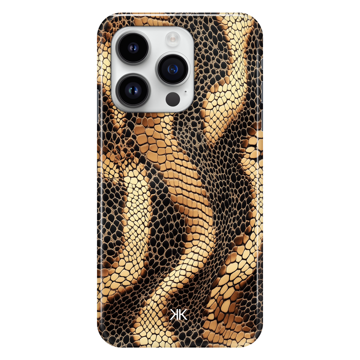 Snake Skin Print phone case for iPhone 14 Pro