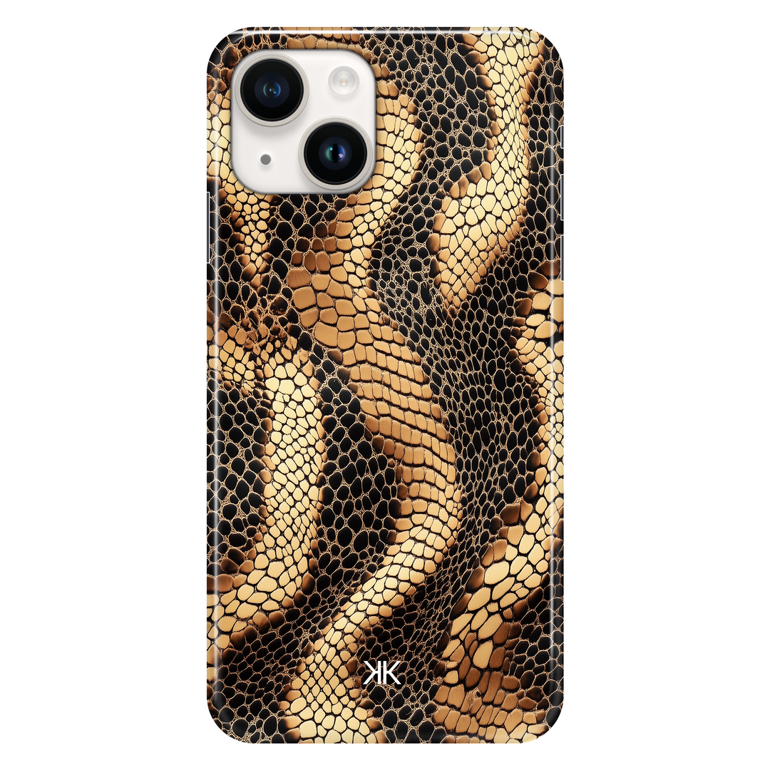 Snake Skin Print phone case for iPhone 14