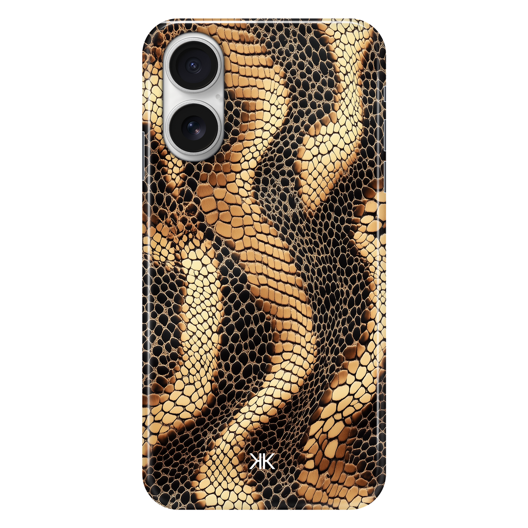 Snake Skin Print phone case for iPhone 16