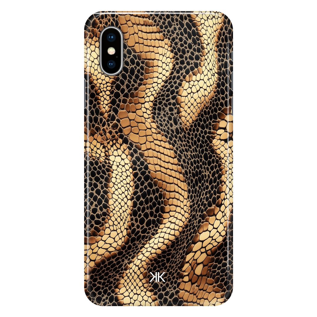 Snake Skin Print phone case for iPhone X