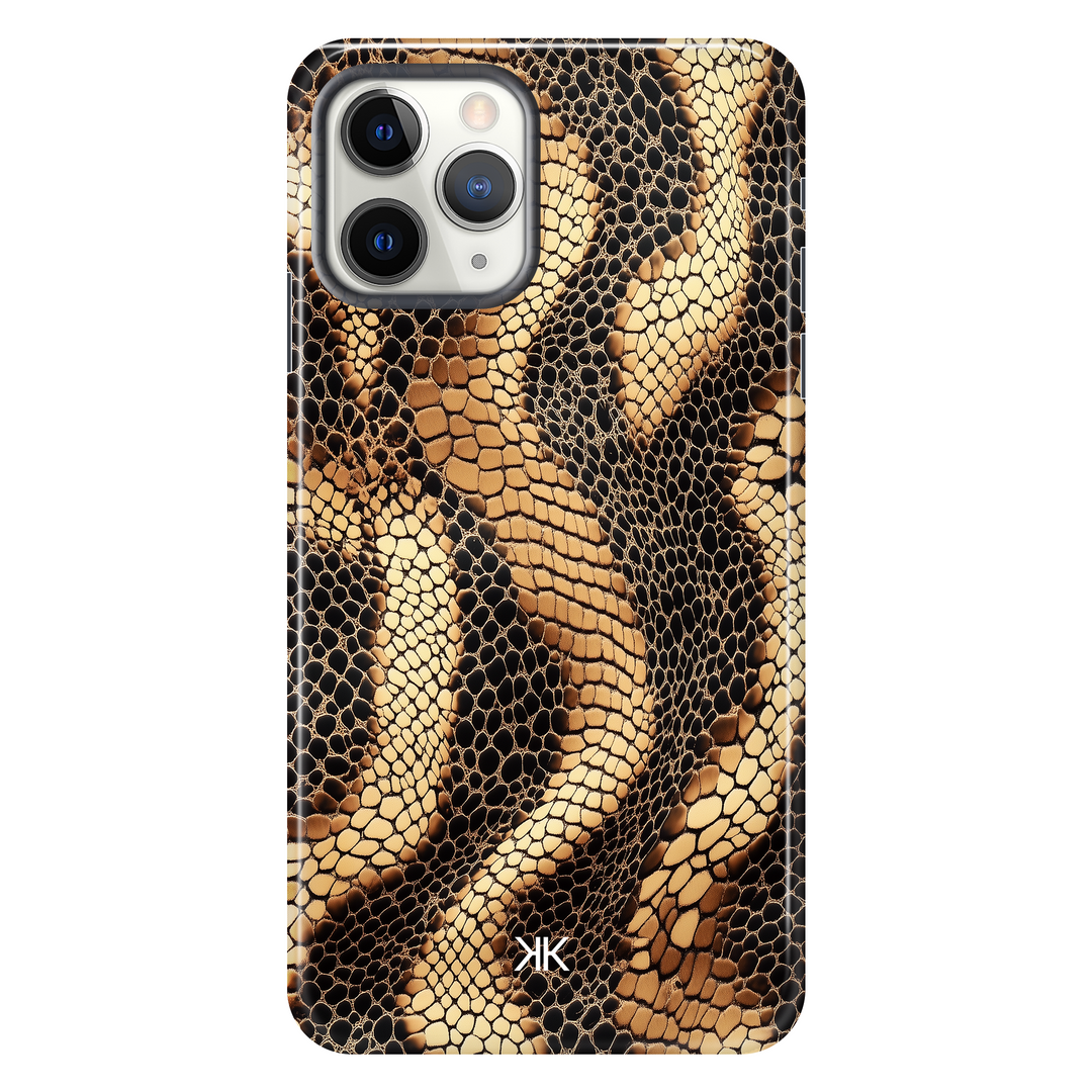 Snake Skin Print Phone Case - Tough Case - iphone-11-pro