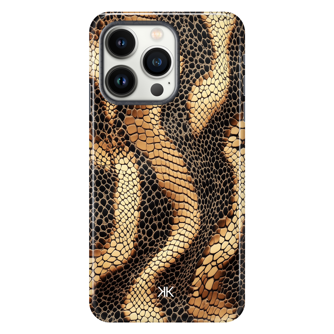 Snake Skin Print Phone Case - Tough Case - iphone-13-pro