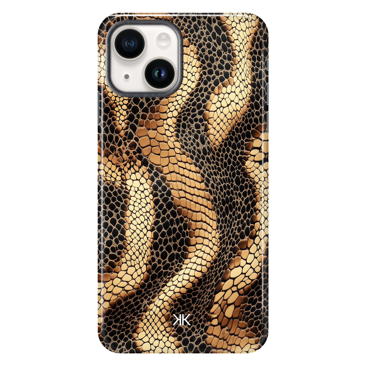 Snake Skin Print Phone Case - Tough Case - iphone-14