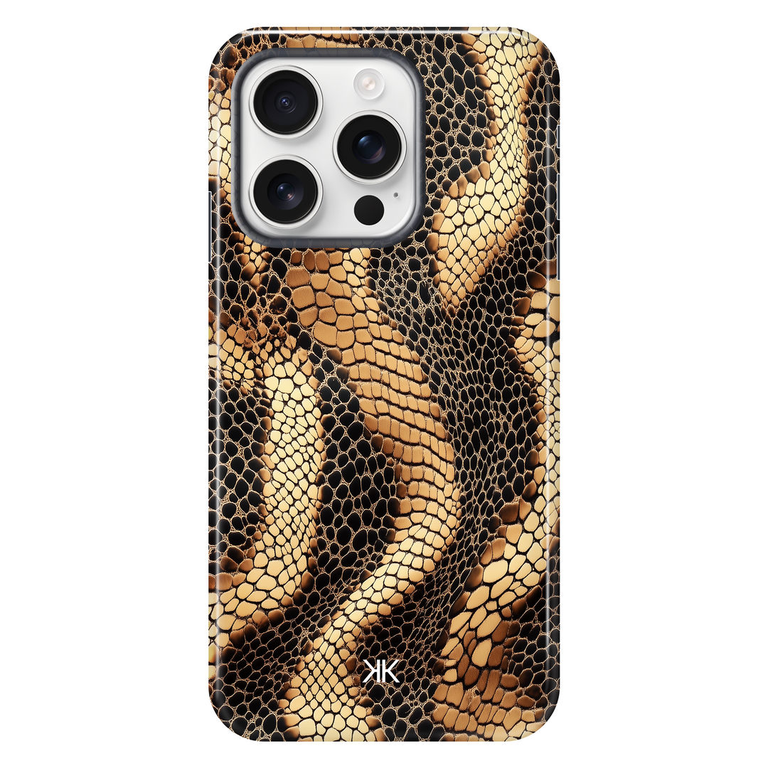 Snake Skin Print Phone Case - Tough Case - iphone-16-pro