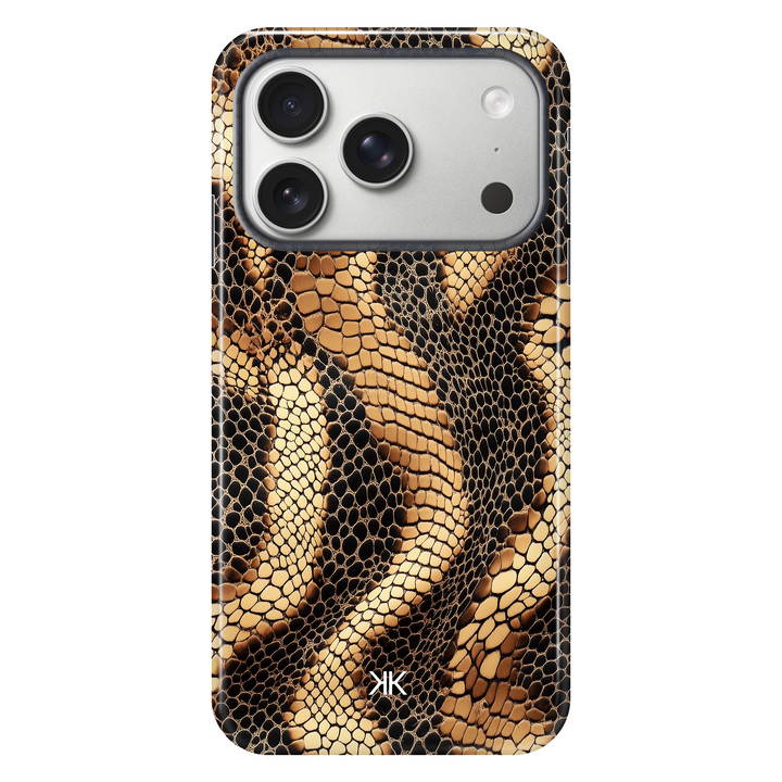 Snake Skin Print Phone Case - Tough Case - iphone-17-pro