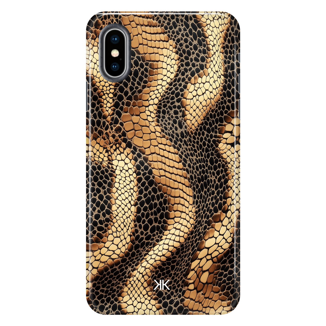 Snake Skin Print Phone Case - Tough Case - iphone-x